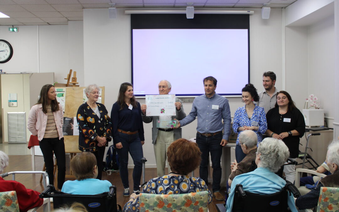 Remise du trophée « Un été au jardin »