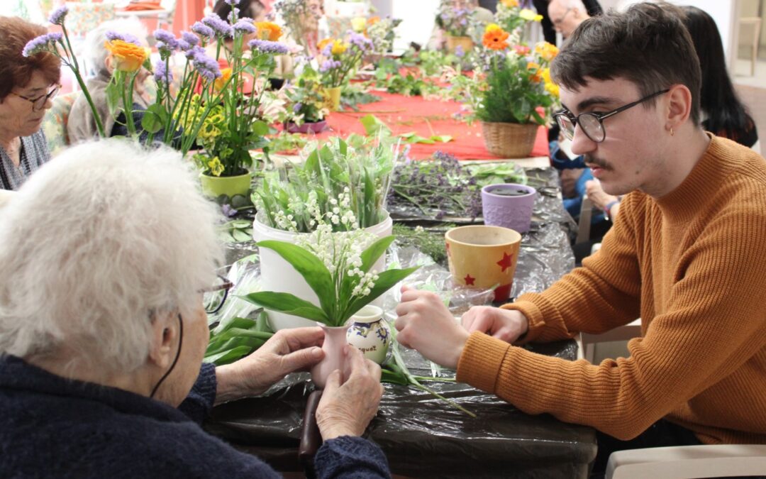 Des fleurs et des sourires